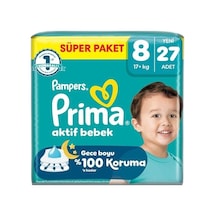 Aktif Bebek Süper Paket 8 Beden 27 Adet