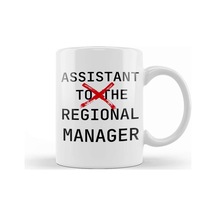 Assistant To The Regional Manager Tee Funny Office Tee 01 Kupa Bardak Porselen Karışık