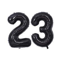 Beysüs Siyah 23 Rakam Folyo Balon Siyah