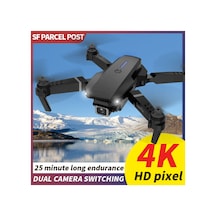 4k Hd Çift Kamera Drone Wifi Fpv, Yükseklik Tutma, Uzaktan Kumanda & Başlangıç Seviyesi Uçuş E88pro