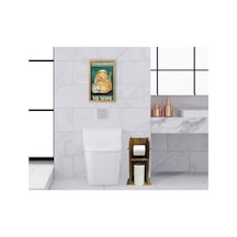 Bk Home Doğal Masif Ahşap Tuvalet Kağıtlığı Ve Dekoratif Retro Ah (551052205)