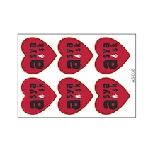 A5 Sticker 048 Tek Paket Çoklu Sticker Standart