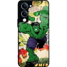 Vivo Y04 Hulk Tasarımlı Glossy Telefon Kılıfı Çok Renkli
