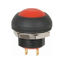 Push Buton 12Mm Kırmızı