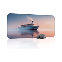 Gemi Ship Kaymaz Dikişli Kauçuk Oyuncu Mousepad V5 - 70x30 Xl Gaming Mouse Pad Fare Altlığı