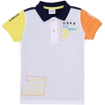 U.s. Polo Assn. Erkek Çocuk Beyaz Tişört 50263521-vr013