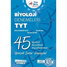 Yeninesil Yks Tyt Biyoloji 45 Deneme Sınavı Video Çözümlü N11.26873