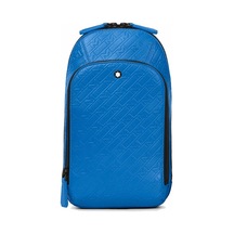 Mont Blanc Montblanc M Gram 4810 Tek Kollu Çanta 130022 Mavi