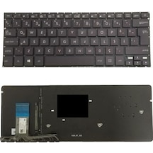 Asus Ux330ua-1bfc, Ux330ua-ah54 Uyumlu Klavye Tuş Takımı Tuş Seti Led Işıklı Siyah Türkçe