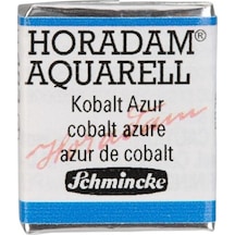 Schmincke Horadam Aquarell Artist Sulu Boya Cobalt Azure Yarım Tablet