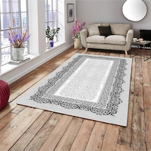 Ideal Kadife 4 M2 Ve 6 M2 Seçenekli Lastikli Halı Örtüsü 107
