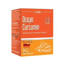 Orzax Curcumin Karabiber Eki Takviye Edici Gıda 30 Kapsül