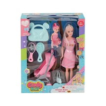 02426 Anlily Pusetli Bebek -oydaş Oyuncak - Temz-890025 1 Adet