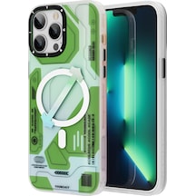 Youngkit iPhone 12 Pro Max Uyumlu Kılıf Magsafe Şarj Özellikli YoungKit Metaverse Serisi Kapak YOUNGKİT-TA86153