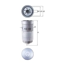 Opel Combo Yakit Filtresi 1.7d 1997-2001 17d X17d Mahle Kc69