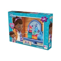 Doc714 Doc Mcstuffins 100 Parça Puzzle -ks Puzzle Standart