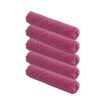 Pinkmoher-Kadife-Rulo-Fırça Başlık(5 Li Set)