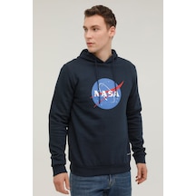 Lumberjack M-NASA LOGO HOODIE 2PR Beyaz Erkek Sweatshirt
