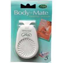 Personna Lady Body-mate Çift Bıçaklı Sistem Tıraş Bıçağı Ve 5 Adet Yedek Başlık