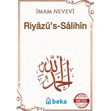 Riyazüs Salihin - İmam Nevevi - Tam Metin - 2. Hamur - Karton Kapak