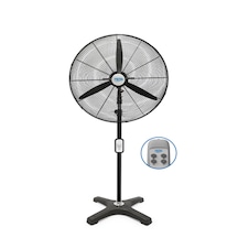 Hims Hef-ak750 210w 75 Cm Siyah Kumandalı Ayaklı Vantilatör