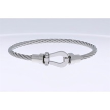 Celikchi Unisex Gümüş Renk Çelik Bileklik Celikchi Unisex Gümüş Renk Çelik Bileklik