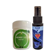 Hemocure Cream 50 Ml Özel Karışıım Krem + Maçoman Erkeklere Zaman Stop Sprey