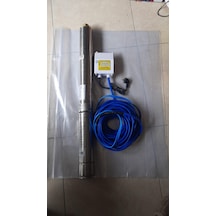 4sdm2/11 0,75hp Alarko Monofaze 35 Mt Kablolu Ve Panolu Takım Dalgıç Pompa