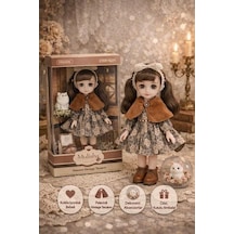 Mulisha Fashion Classics Klasik Moda Oyuncak Bebek 30 Cm Pelerinli Vintage Tasarım Ctoy-qj1