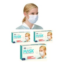 Pufai Full Ultrasonik Cerrahi Maske 3 Katlı Burun Telli 75 Adet