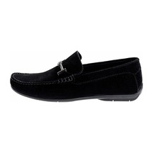 King Paolo King Shoes 3210 Siyah Süet Erkek Ayakkabı