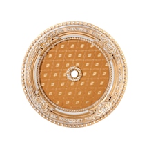 Oval Patina Saray Tavan Göbek 60 cm