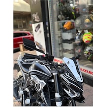 Ayna Karbon Görünümlü, Gidondan Bağlantılı Yarasa Kanat Ayna Moto