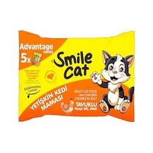 Smile Cat Flowpack 425gr 5 X 85gr Yetişkin Kedi Tavuklu 100 G