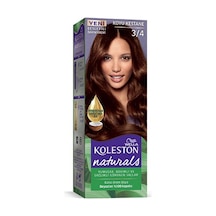 Hubrendy Tedarik Naturals Saç Boyası Koyu Kestane 3/4