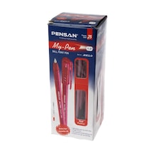 Pensan 2210 My-Pen Tükenmez Kalem 25'li Kırmızı