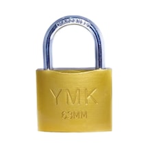 Hubrendy Kargo Eko Sarı Boyalı Kısa Kancalı Asma Kilit 63mm