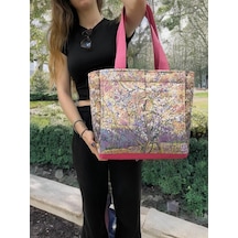 Van Gogh Bahar Dalları Model Kadın Çanta Pembe