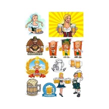 B İra Temalı Sticker Set 13 Parça Telefon, Tablet, Defter, Laptop Sticker