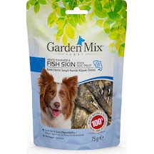 Garden Mix Balık Derisi Sargılı Kemik Köpek Ödülü 75 Gr