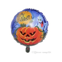 Mey İthalat Happy Halloween Folyo Balon 18 İnç Turuncu