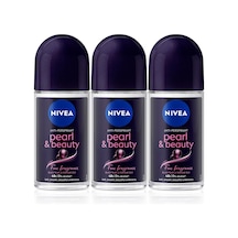 Kadın Roll On Deodorant Pearl&beauty Fine Fragrance,48 Saat Anti-perspirant Koruma 50ml X3 Adet