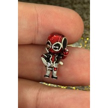 Fubena Deadpool Charm Gümüş