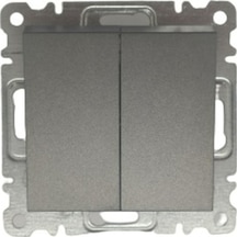 Makel Karea Füme Komutatör Anahtar Çerçevesiz