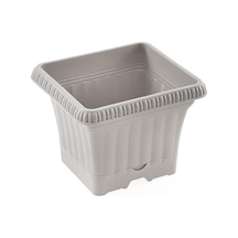 Omnipazar So-ob00 Dekoratif Ova Balkon Saksı 2.2 Litre No 0 Kirli Beyaz 113