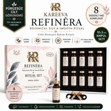 Kareeva Refinéra Silk Touch 8 Doğal Yağlı Tüy İnceltmeye Yardımcı Onarıcı Bakım Serumu 10 x 5 ML