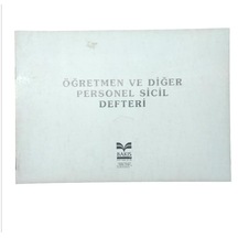 Bakış Yayınları Öğretmen Ve Diğer Personel Sicil Defteri 50 Yp