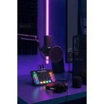 Midex Arcade Pack-3 Medley Ses Kartı Ve Mx-2020 Mikrofon Gaming Canlı Yayın Stüdyo Seti
