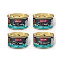 Animonda Vom Feinsten Tavuklu Ve Ton Balıklı Yetişkin Kedi Konsevesi 85 G X 4 Adet