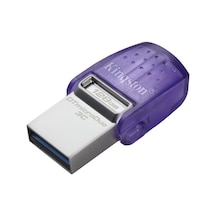 Kingston DTDUO3CG3-128GB DataTraveler microDuo 3C 200MB-s dual USB-A + USB-C Flash Bellek